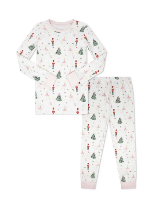 Sweet Pea PJ Set- Enchanted Toy Box, Palmer Pink