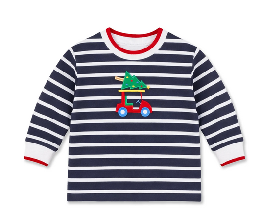 Golf Cart Christmas Tree Shirt