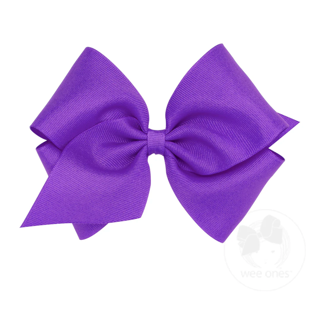 Bow Mini King Classic Grosgrain Hair