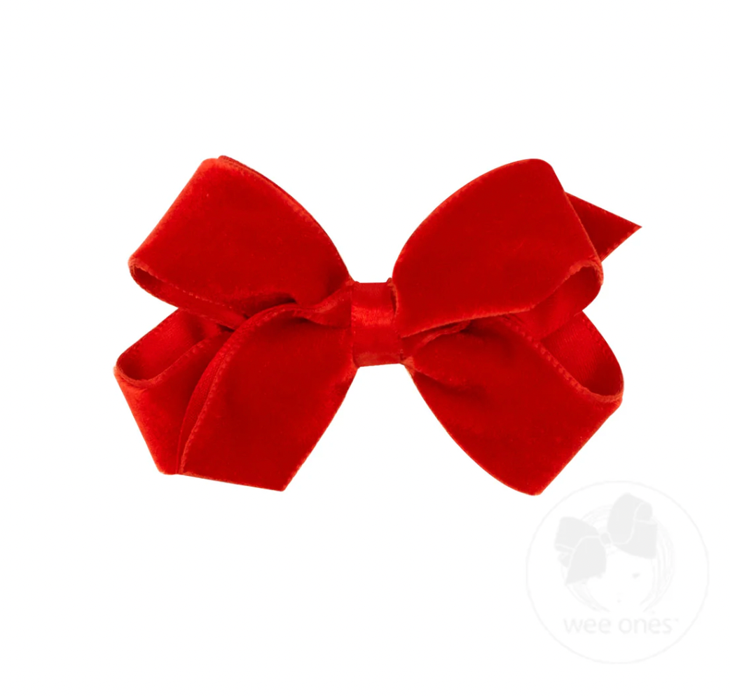 Mini Classic Velvet Bow