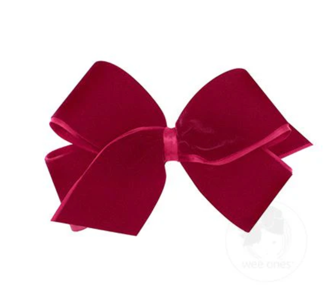 King Classic Velvet Bow
