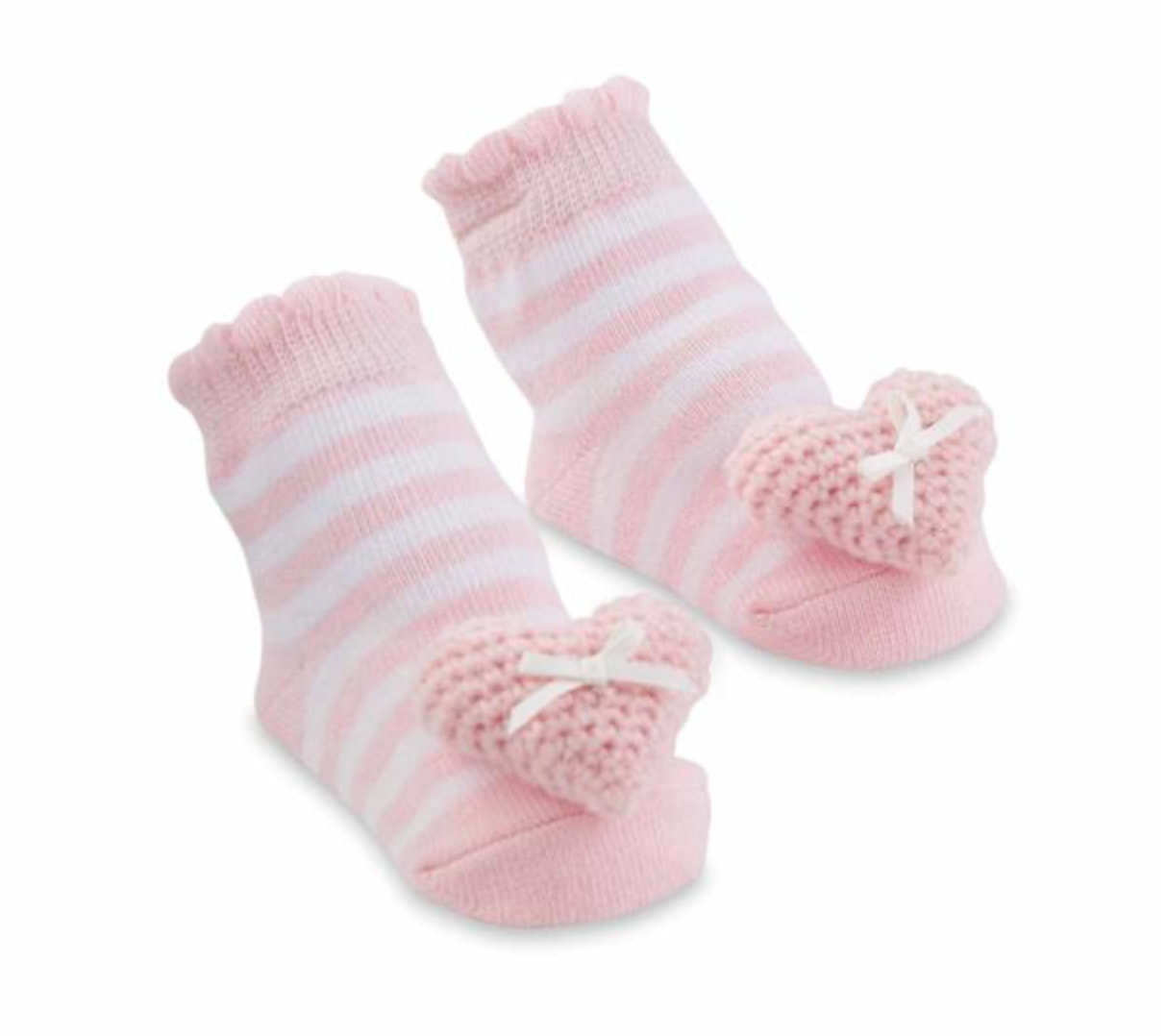 Crochet Rattle Toe Socks