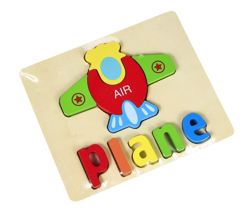 Wooden Transportation Puzzle