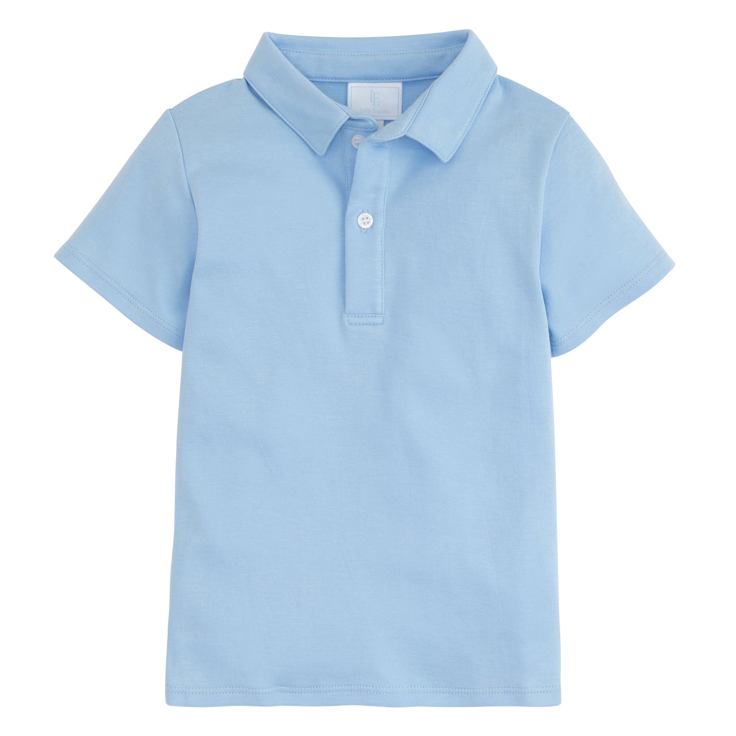 Short Sleeve Polo Light Blue