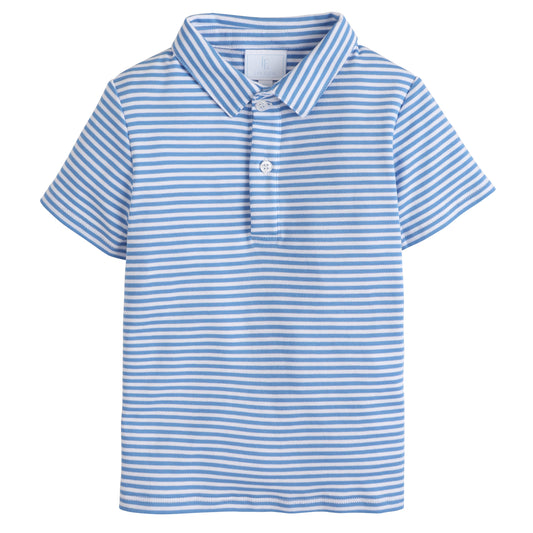 Light Blue Short Sleeve Polo