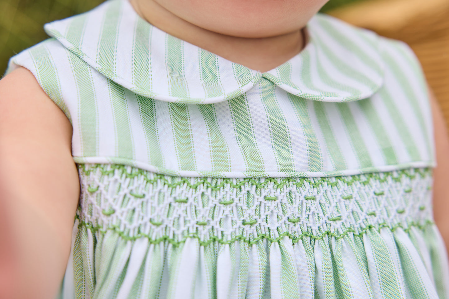 Sleeveless Barrington Bubble - Meriwether Stripe