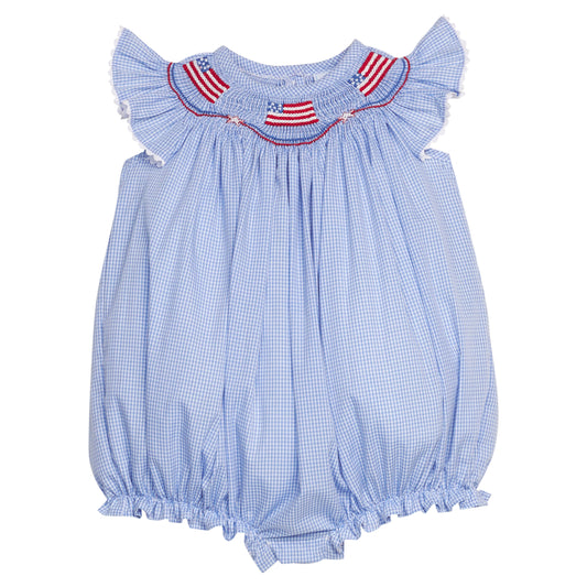 Flags Smocked Bishop Bubble