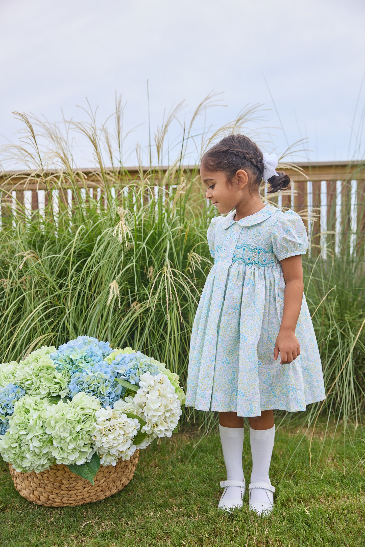 Briarcliff Floral Smocked Bridget Dress
