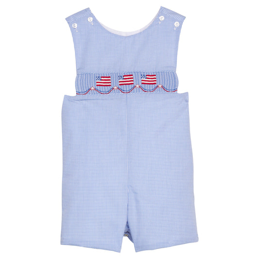 Flags Smocked Shortall