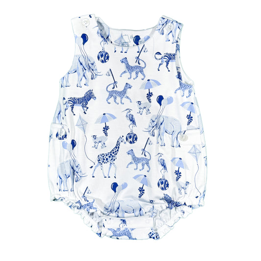 Chinoiserie Safari Sleeveless Bubble