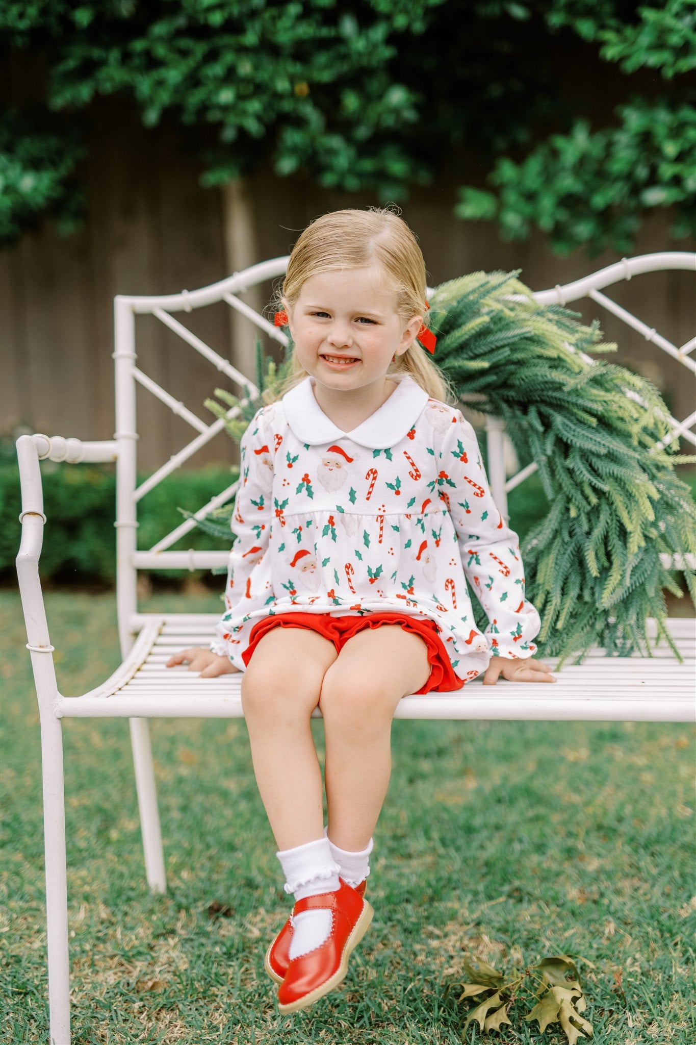 St. Nick Girl Bloomer Set