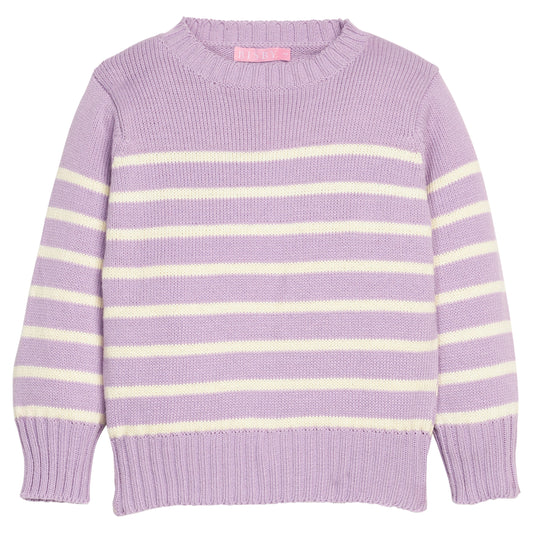 Striped Sweater Lavender