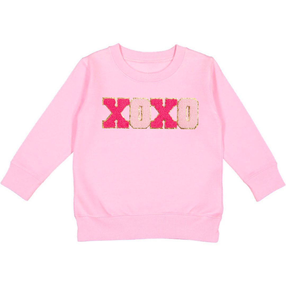 XOXO Patch Valentine's Day Sweatshirt