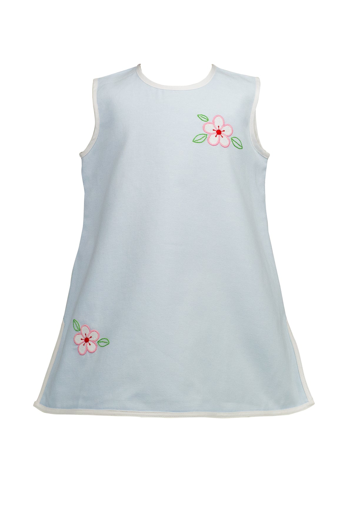 Sybil Blue Sleeveless Dress