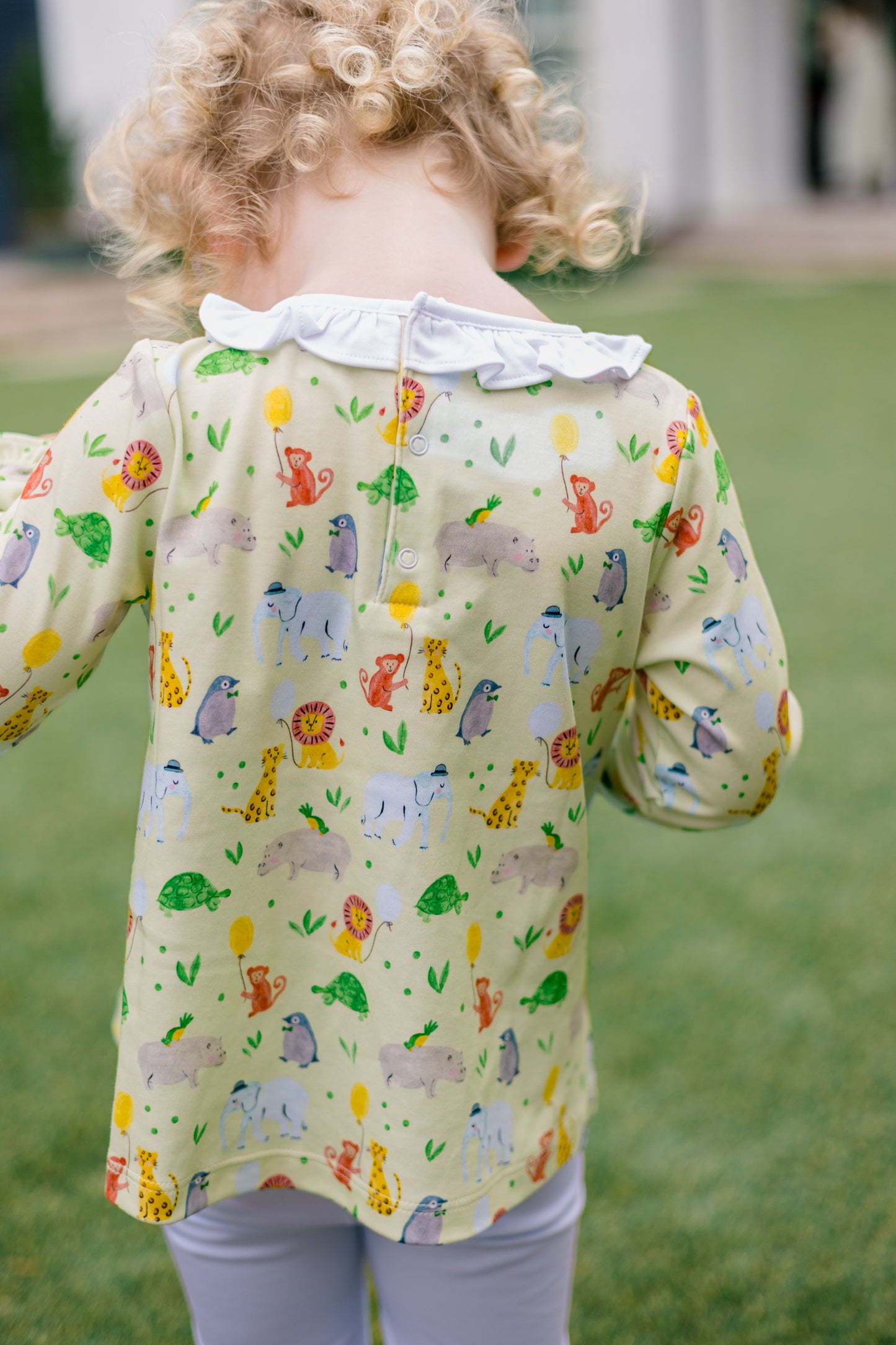 Zoo Keeper Long Sleeve Tunic Set