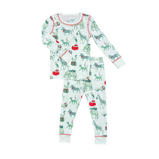 Christmas Safari 2 Piece PJ's