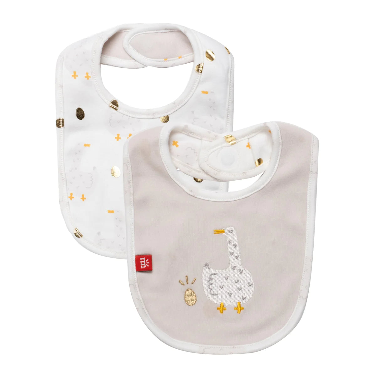 Mummy Goose Magnetic Reversible Bib