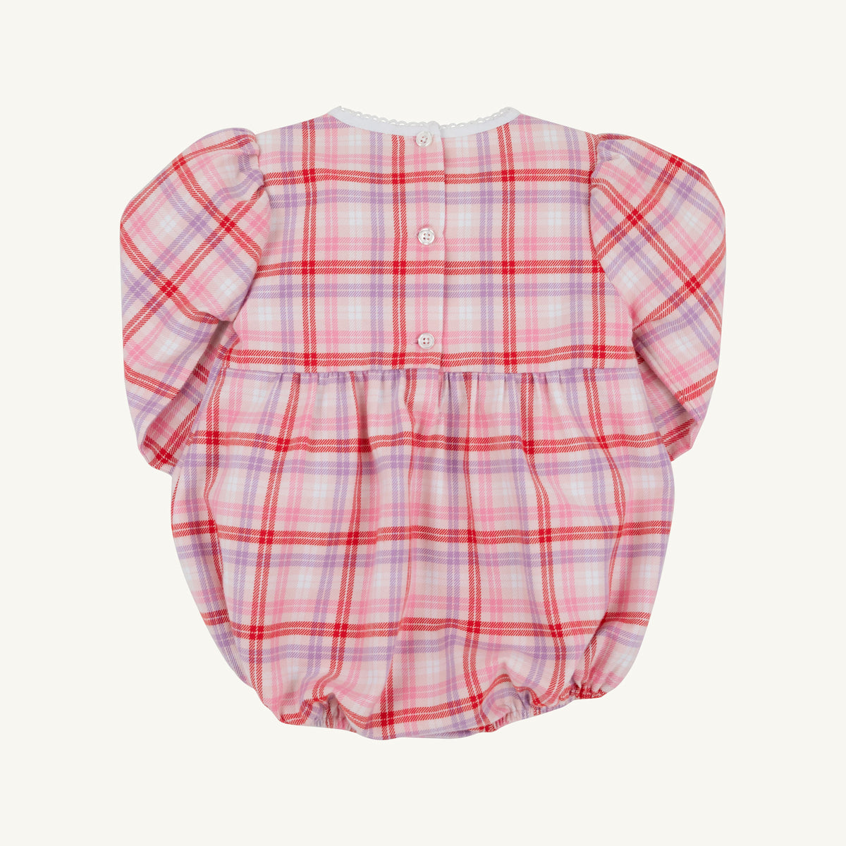 Bradley Bubble-Broadway Play Plaid/Worth Ave White