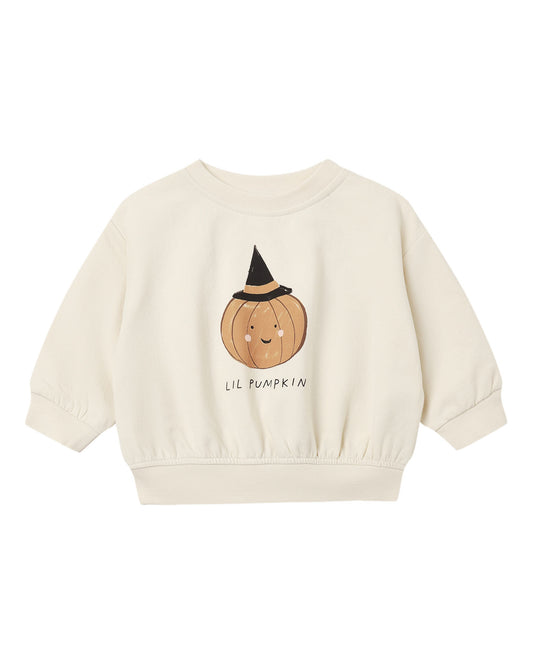 Relaxed Fleece Sweatshirt Lil Pumpkin