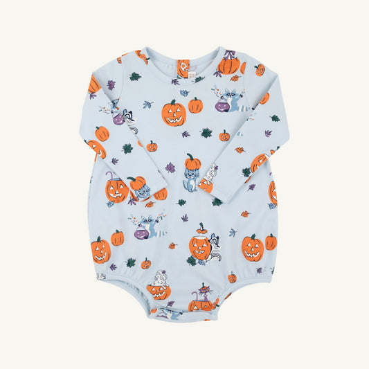 Long Sleeve Patton Play Bubble Candy and Critters (Buckhead Blue)