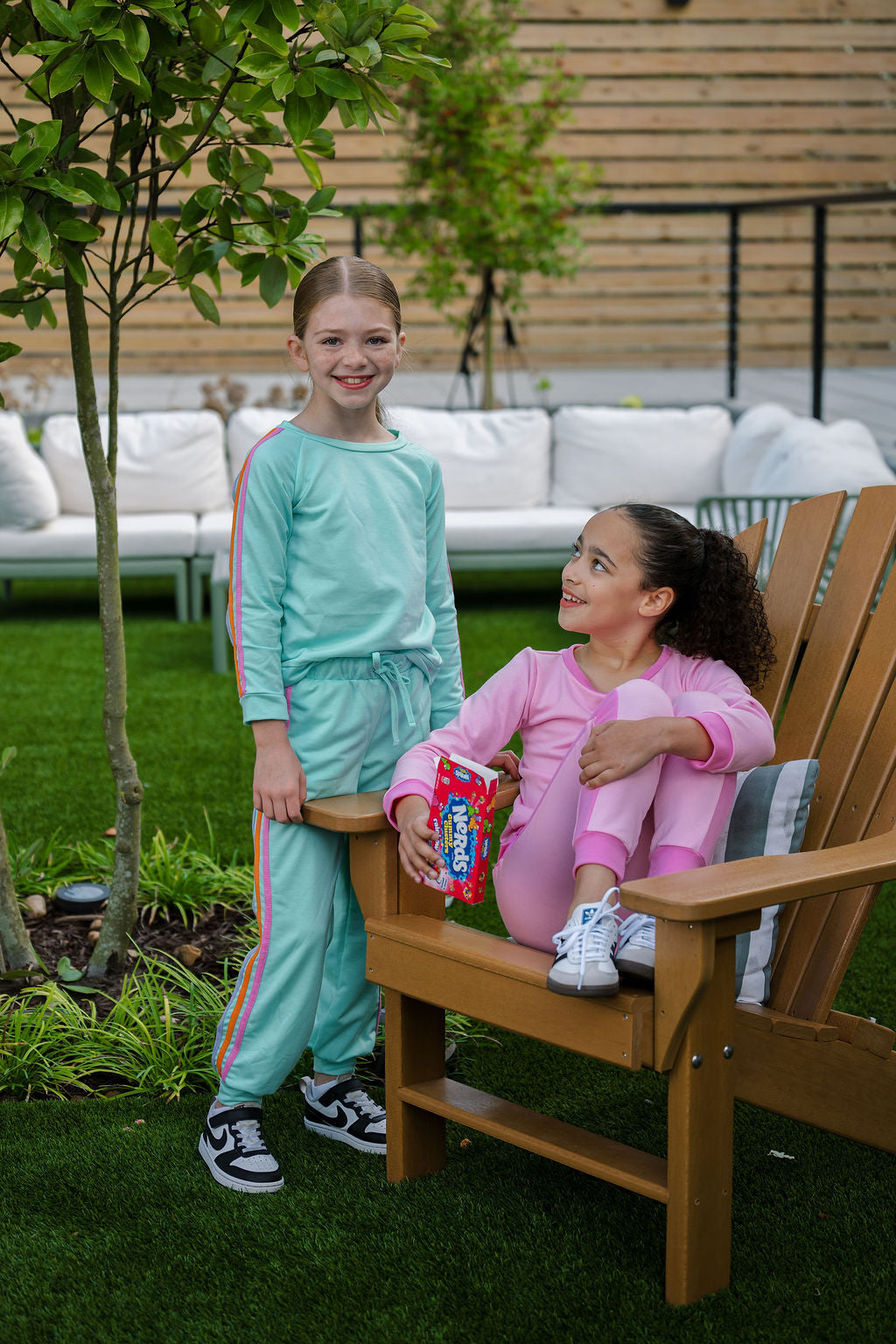 Savannah Jogger Set - Totally Turquoise, Hot Pink, Orange, Purple