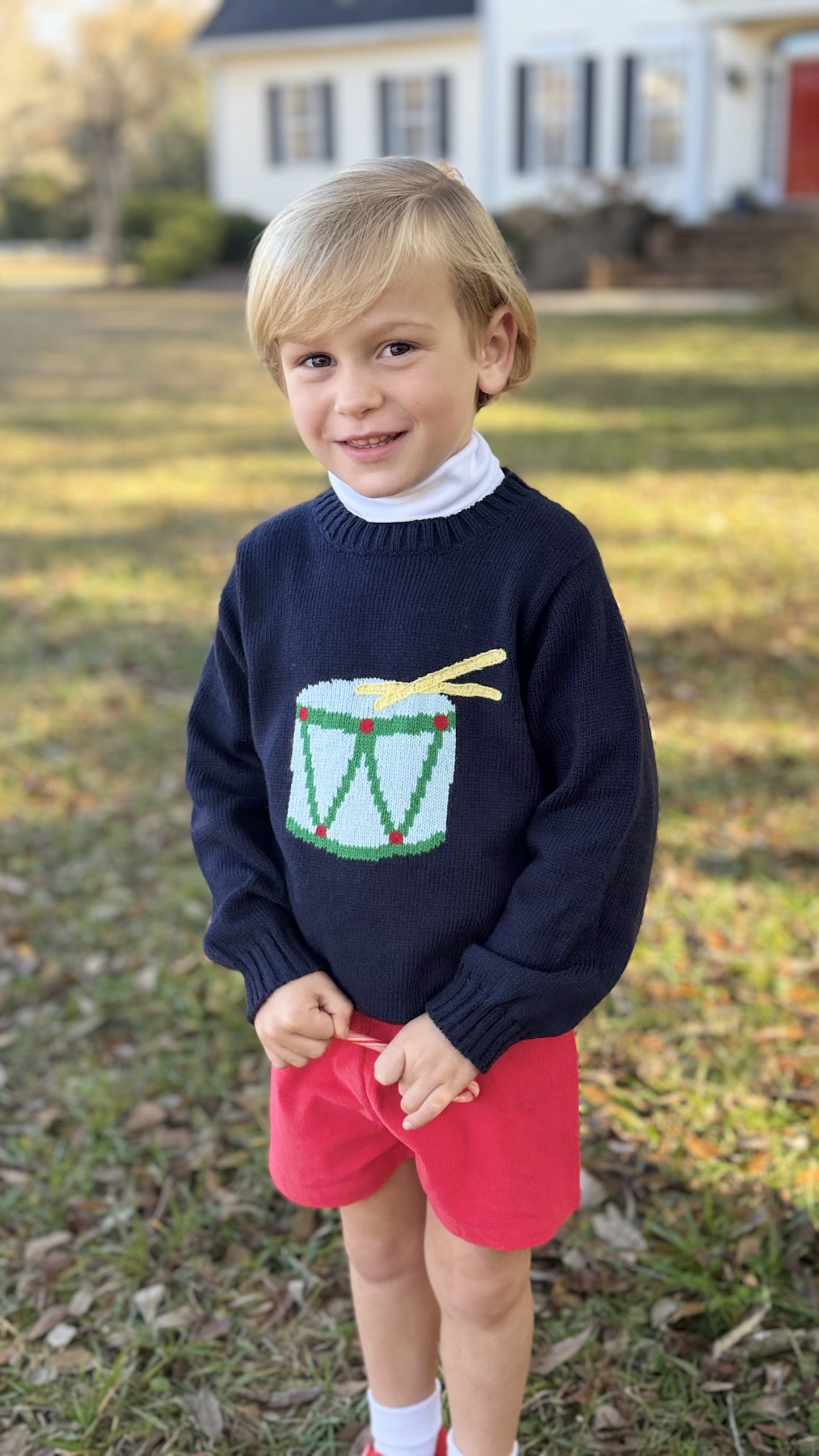 Cozy Up Sweater - Northshore Navy, Drum