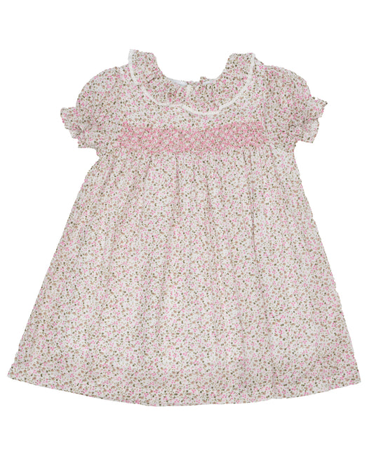 Devin Pink Clover Garden Dress