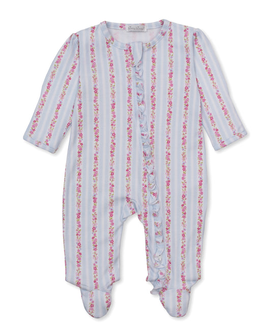 Rose Renaissance Zipper Footie