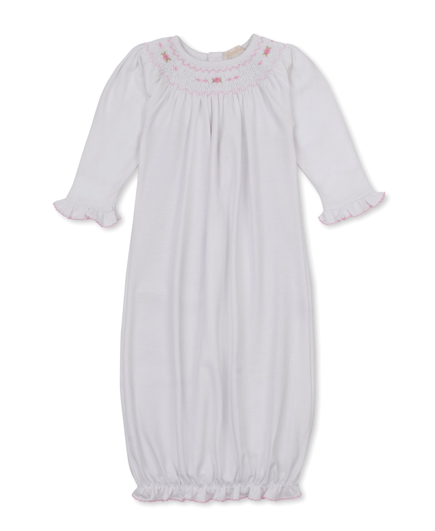 Hand Smocked White Gown