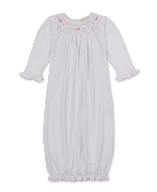 Hand Smocked White Gown