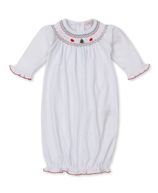 CLB Holiday Medley Sack with Hand Smocking