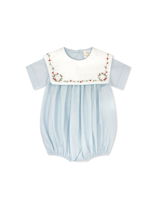 Christian Bubble- Blessings Blue Batiste, Holly