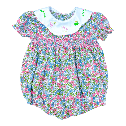 Viviane Bubble Enchanted Garden Floral w/ Fairytale Embroidery