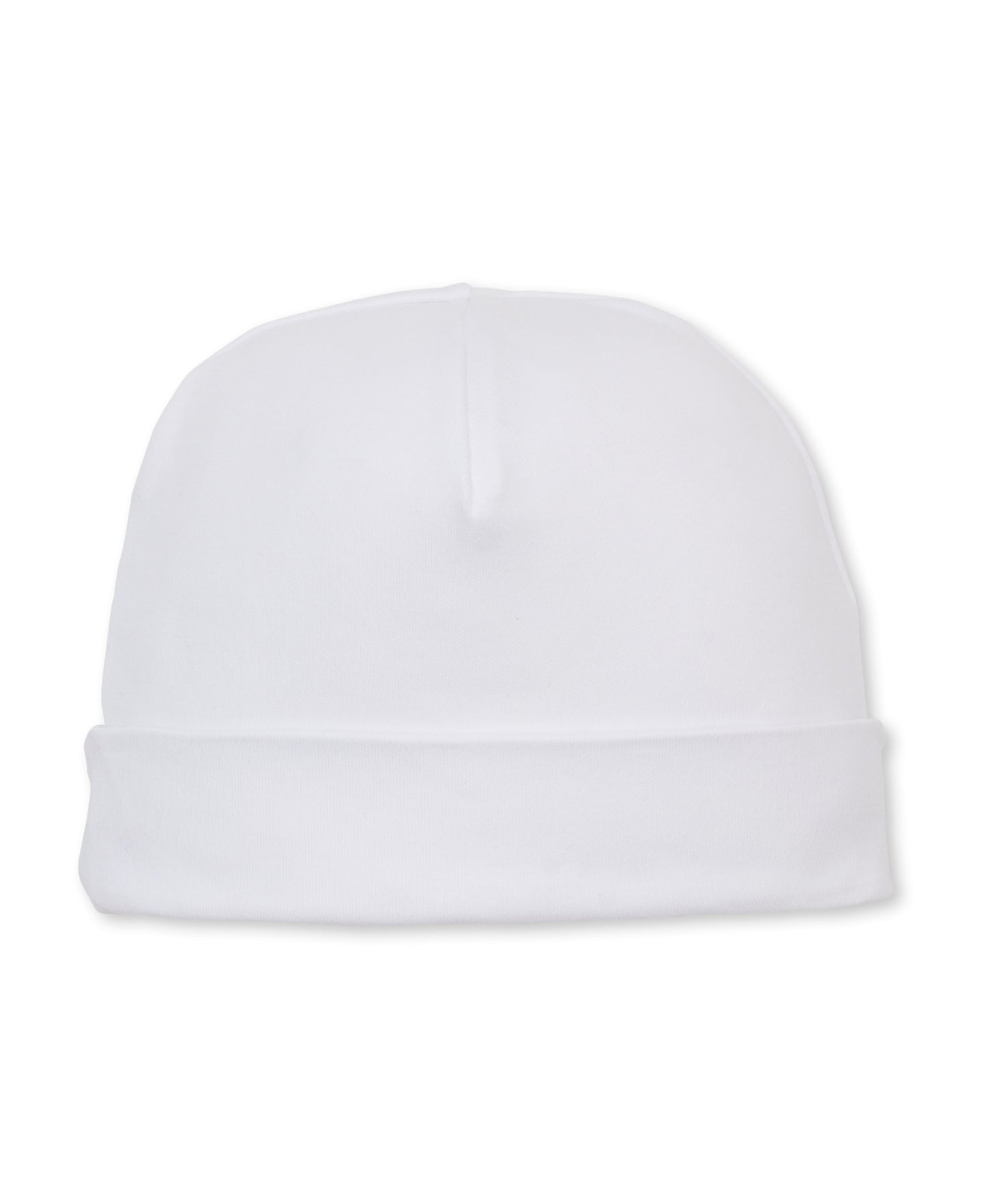 White and Blue Hat with Smocking