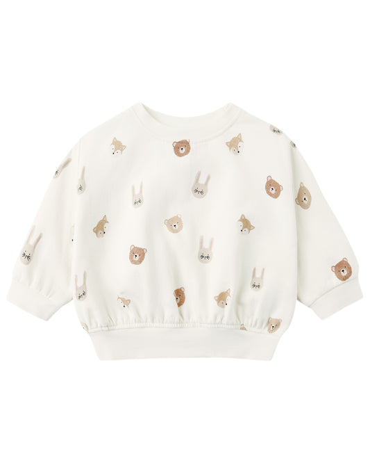 Relaxed Fleece Sweatshirt Critters