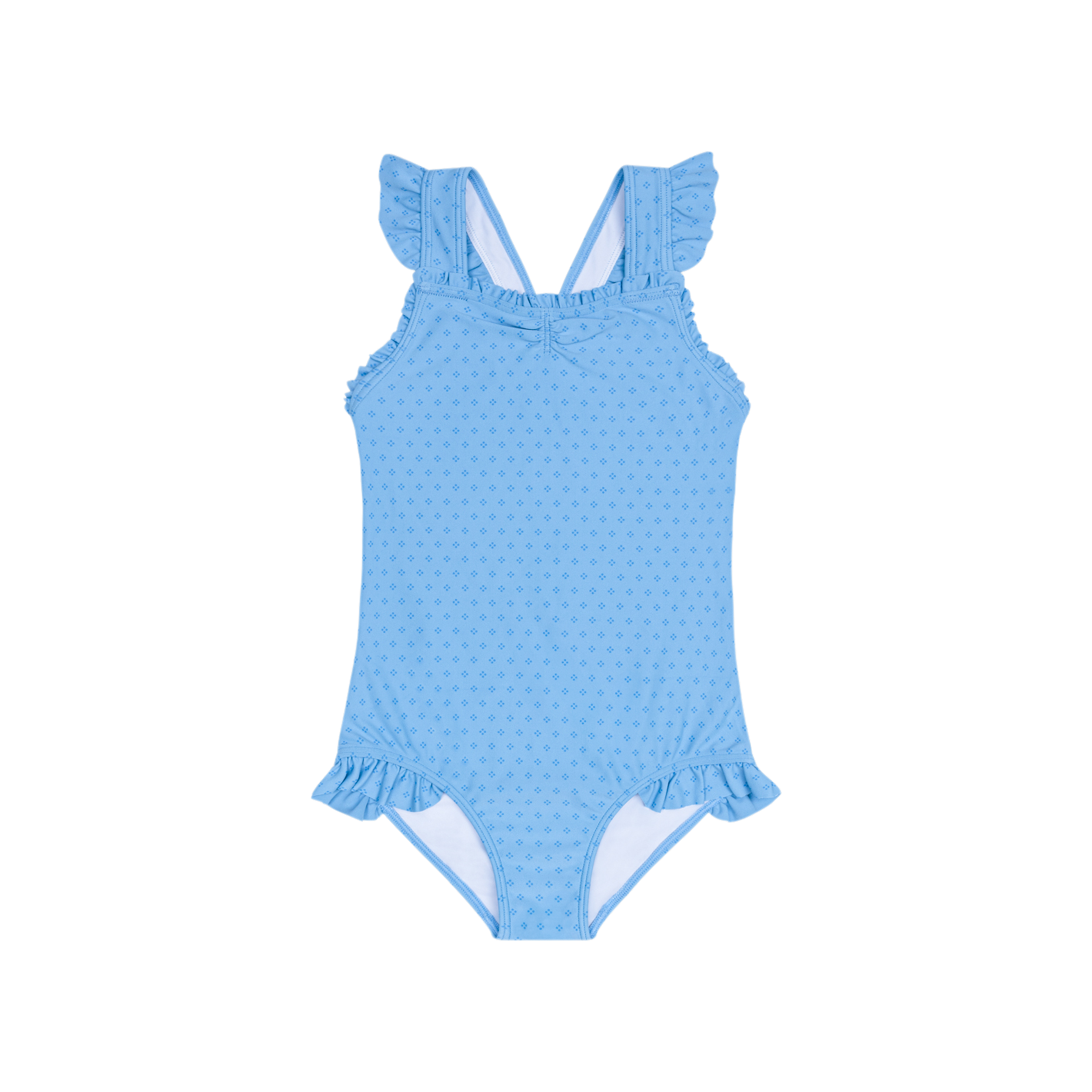 Le Marin Dot Ruffle Edge One Piece