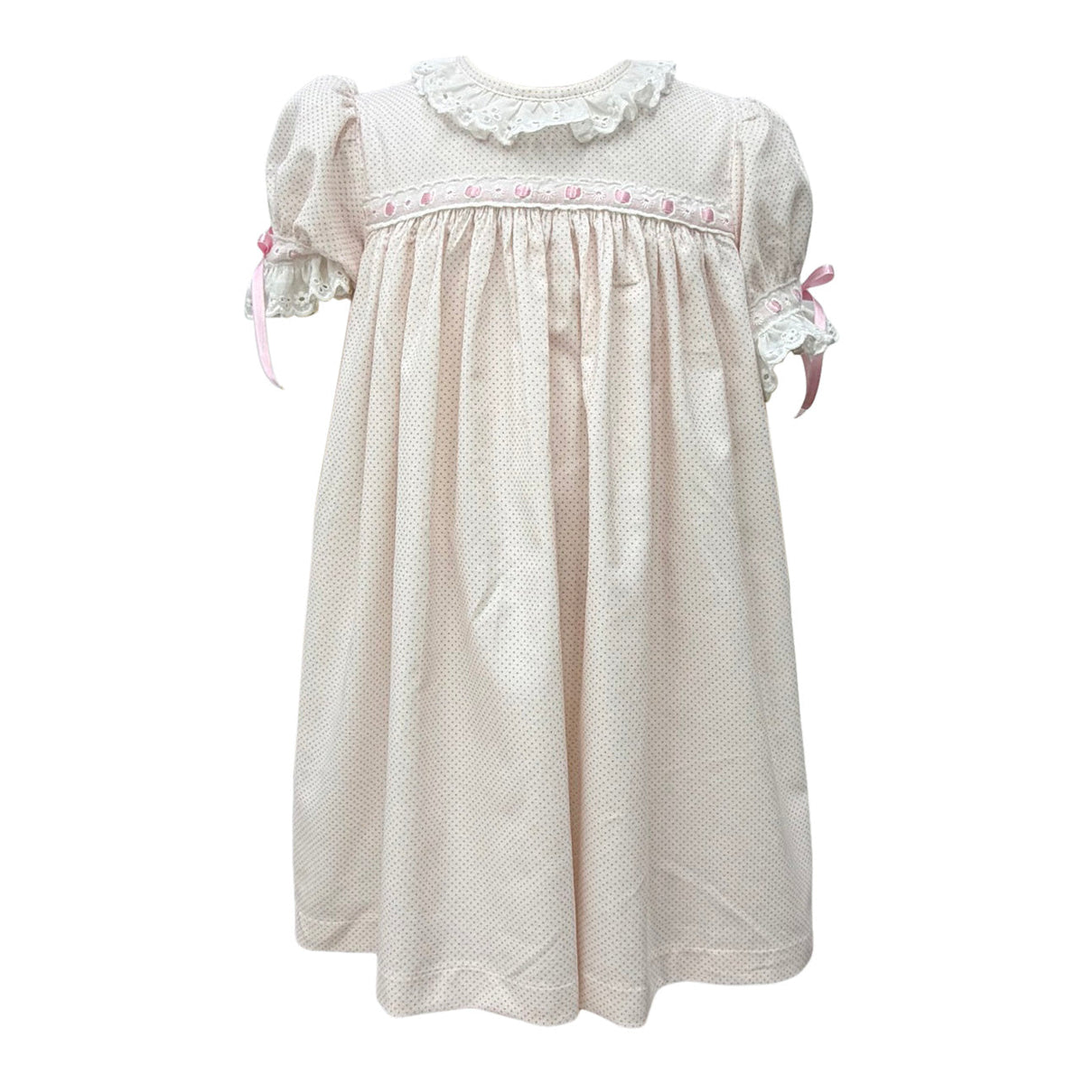 Margaret Dress w/ Heirloom Popover Nutcracker Embroidery