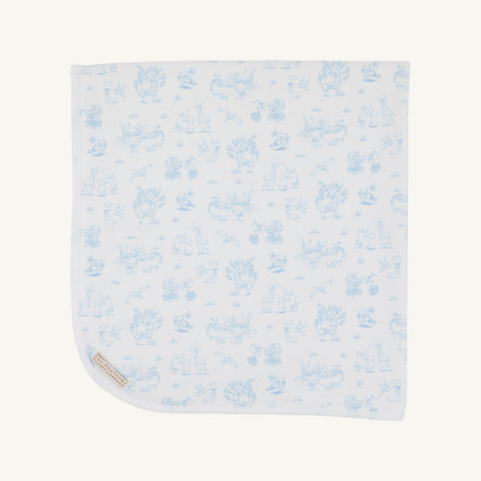Sir Propers Sweet Arrival Beale Street Blue Baby Buggy Blanket