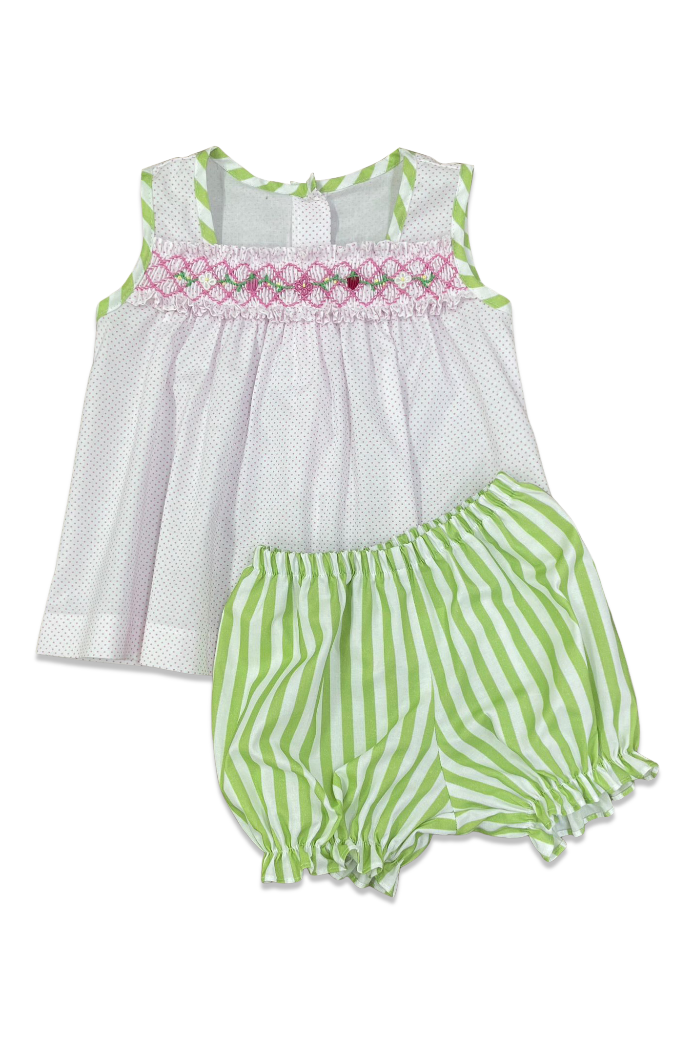 Palmer Bloomer Set Bermuda Stripe