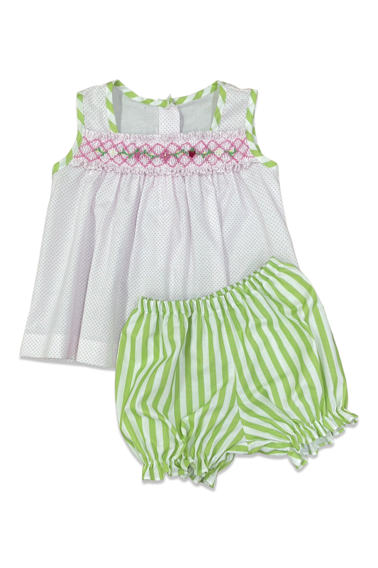 Palmer Bloomer Set Bermuda Stripe