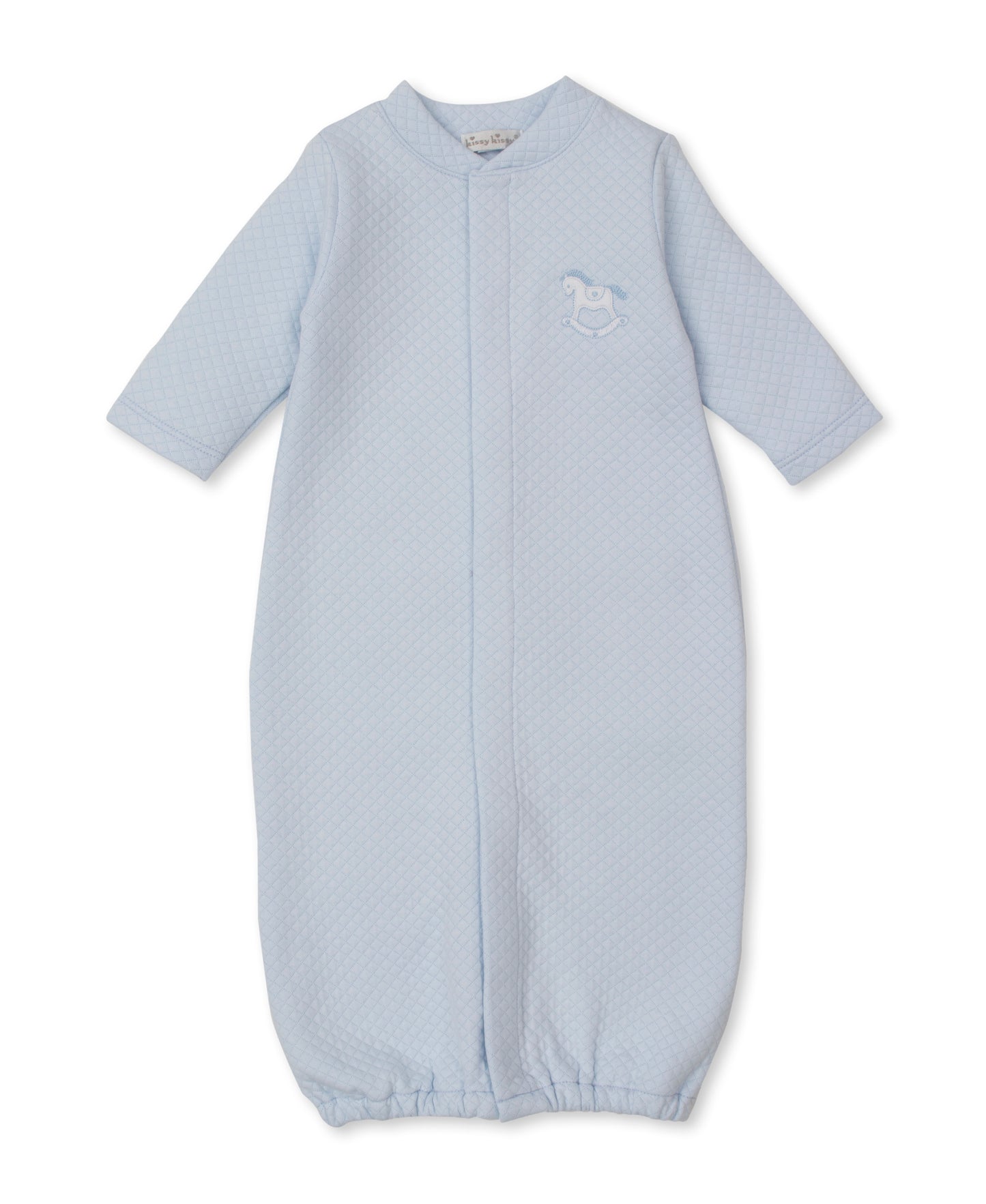 Riding Rockers Blue Jacquard Converter Gown