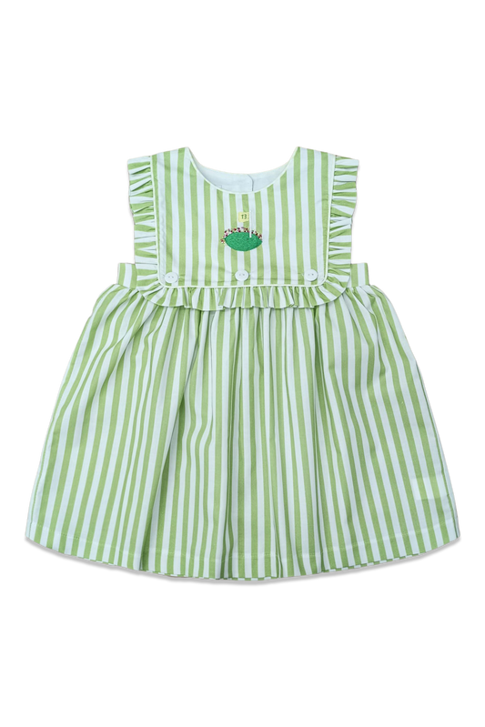 Jill Dress Bermuda Stripe