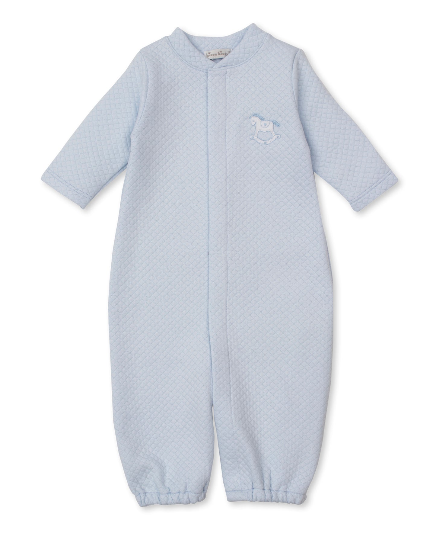 Riding Rockers Blue Jacquard Converter Gown
