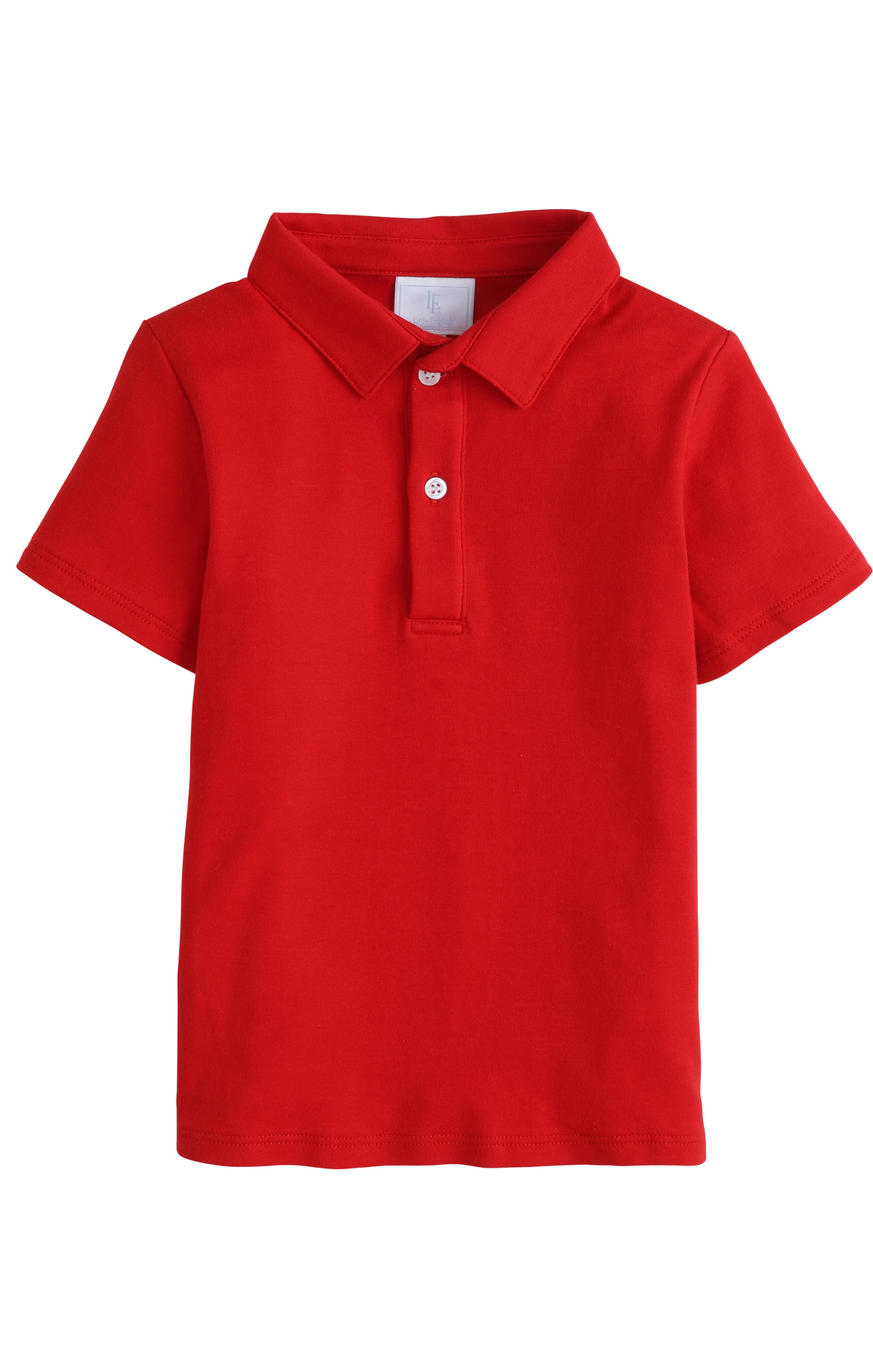 Short Sleeve Polo Red