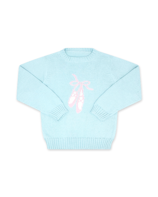 Cozy Up Sweater - Bluffton Blue, Ballet Slipper