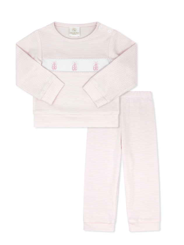 Lagniappe Play Set - Pensacola Pink Ministripe, Ballet Slipper