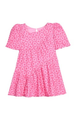 Asymmetrical Dress - Maple Leaf