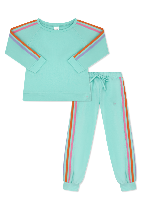 Savannah Jogger Set - Totally Turquoise, Hot Pink, Orange, Purple