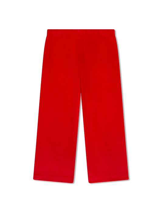 William Pant - High Point Red Corduroy