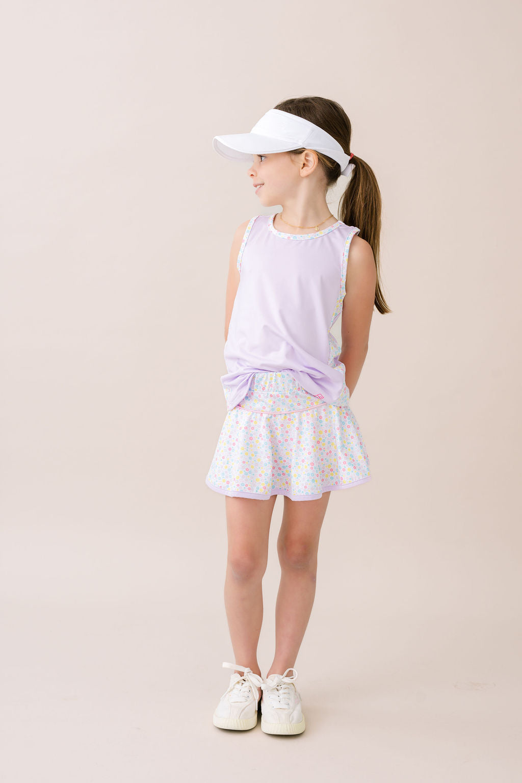 Petal Purple/Sunny Day Floral Drew Tank